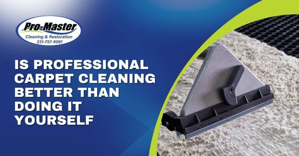 Carpet cleaning. Is professional carpet cleaning better than doing it yourself. Pro-Master Cleaning & Restoration.