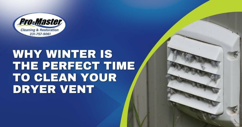 dirty dryer vent. why winter is the perfect time to clean your dryer vent. Pro-Master Cleaning & Restoration.